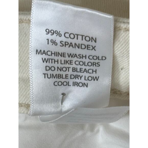 Willow & Root Everyday Straight  Jean Off White Style WR625S Size 27 - Picture 10 of 12